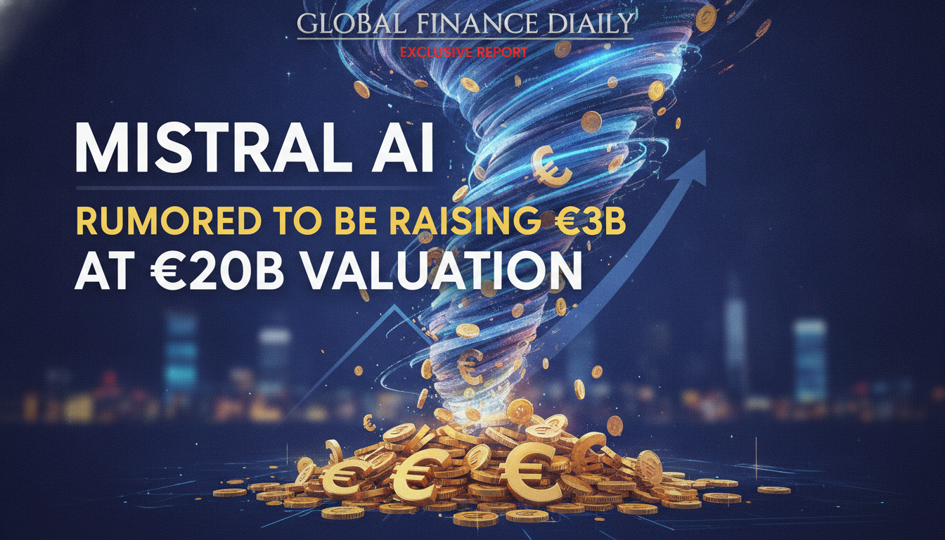 Mistral is rumored to be raising €3B at €20B valuation