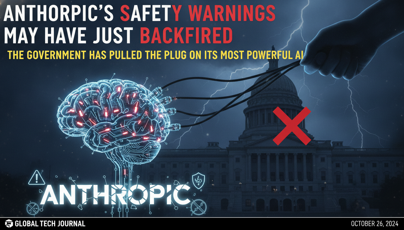 Anthropic’s safety warnings may have just backfired — the government has pulled the plug on its most powerful AI