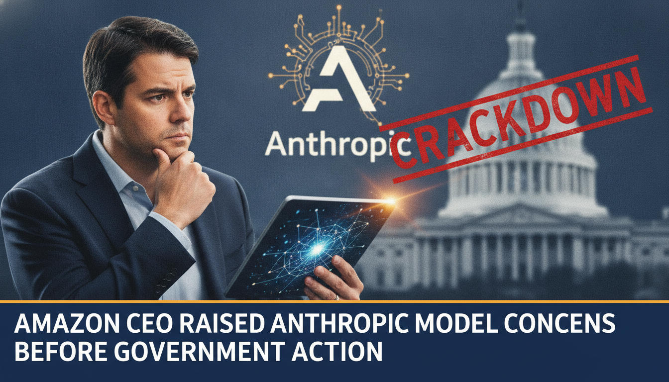 Amazon CEO reportedly raised Anthropic model concerns before government crackdown