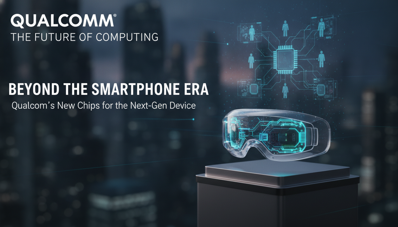 Qualcomm wants to be the chip inside whatever replaces your smartphone, and it just announced two products toward that end