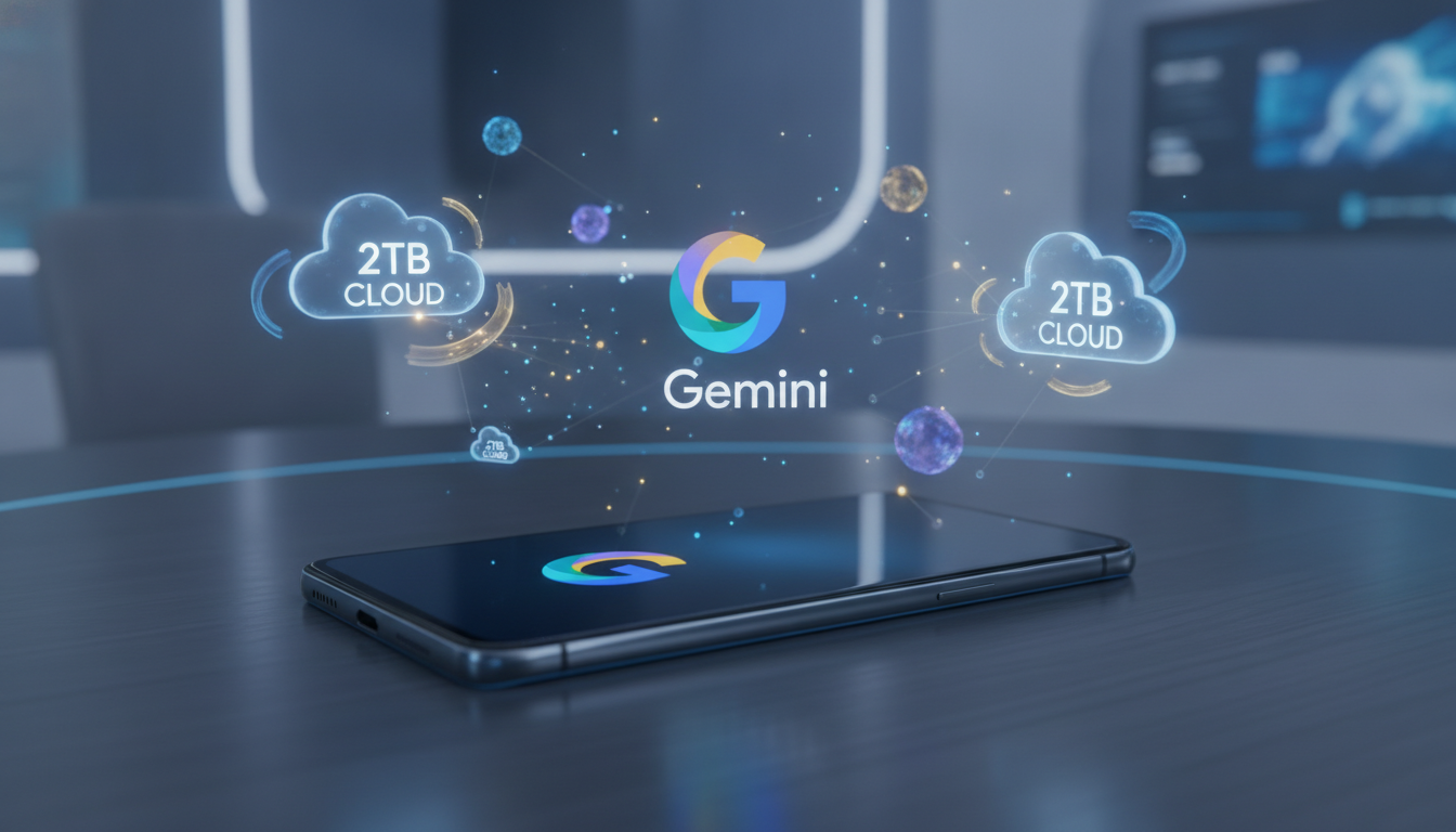 TECNO ve Google'dan Akıllı Telefon Kullanıcılarına Ücretsiz Gemini ve 2 TB Depolama