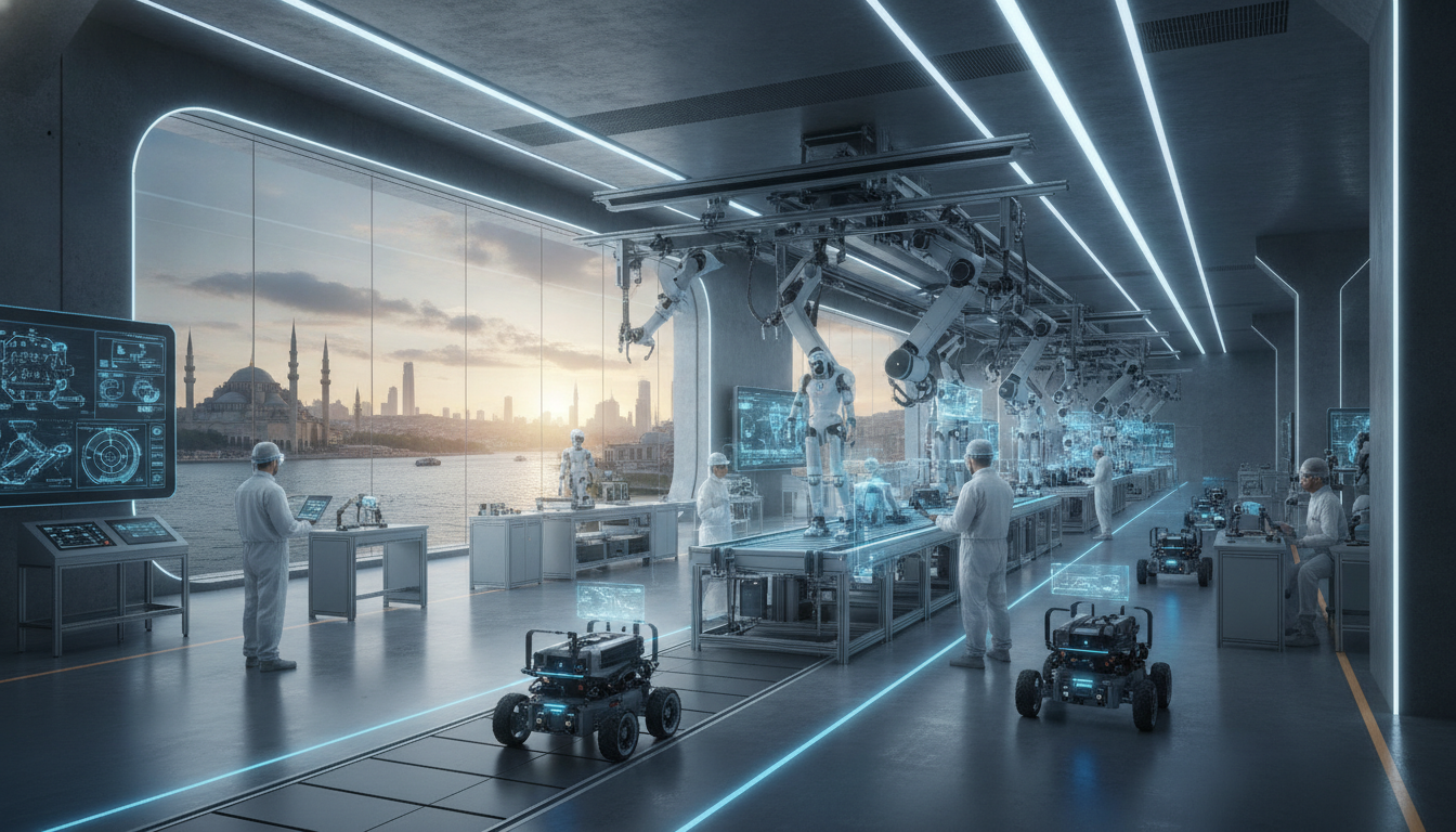 DOF Robotics'ten 25 Milyon Dolarlık Yatırım: Türkiye'nin İlk İnsansı Robot Fabrikası Kuruluyor