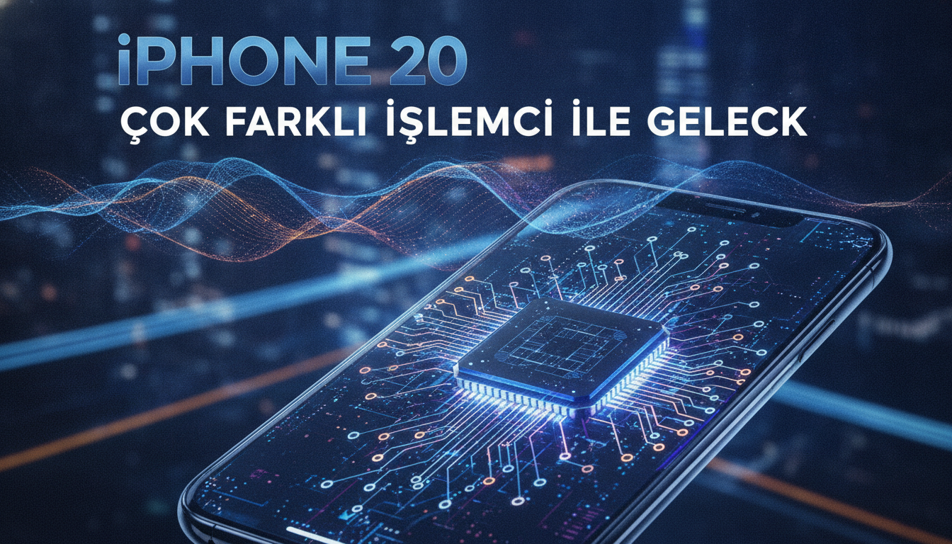 iPhone 20 Çok Farklı İşlemci ile Gelecek