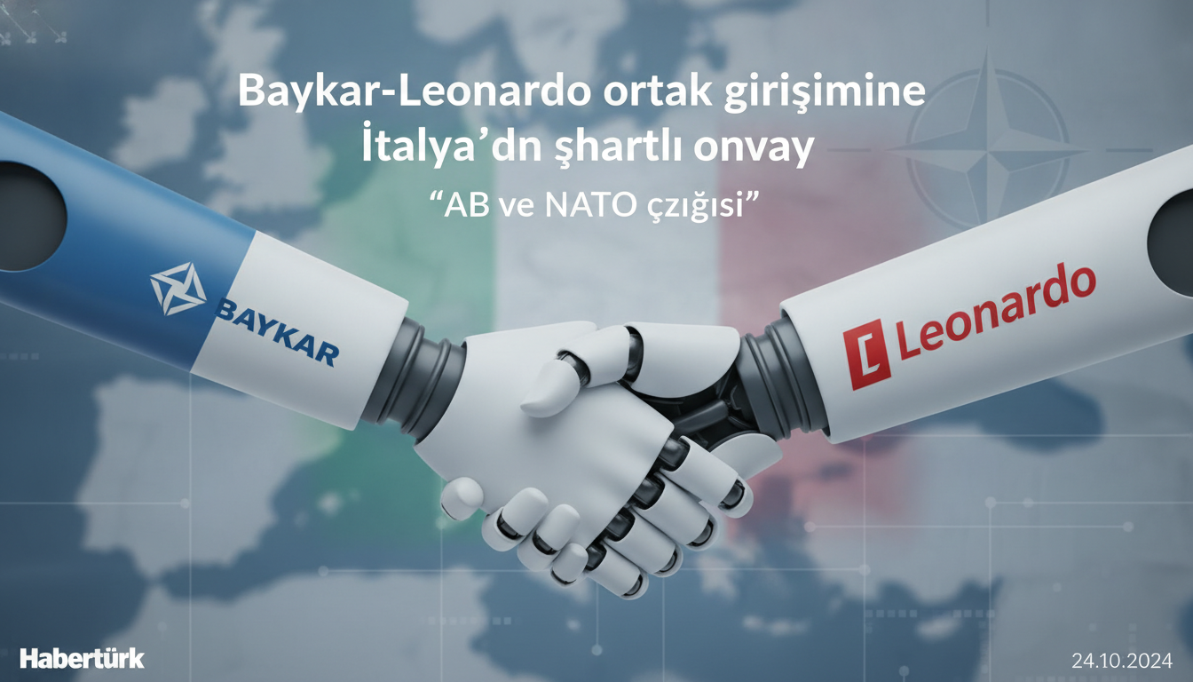 Baykar-Leonardo ortak girişimine İtalya'dan şartlı onay: 'AB ve NATO çizgisi'