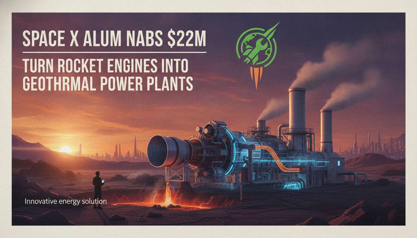 SpaceX alum nabs $22M to turn rocket engines into geothermal power plants