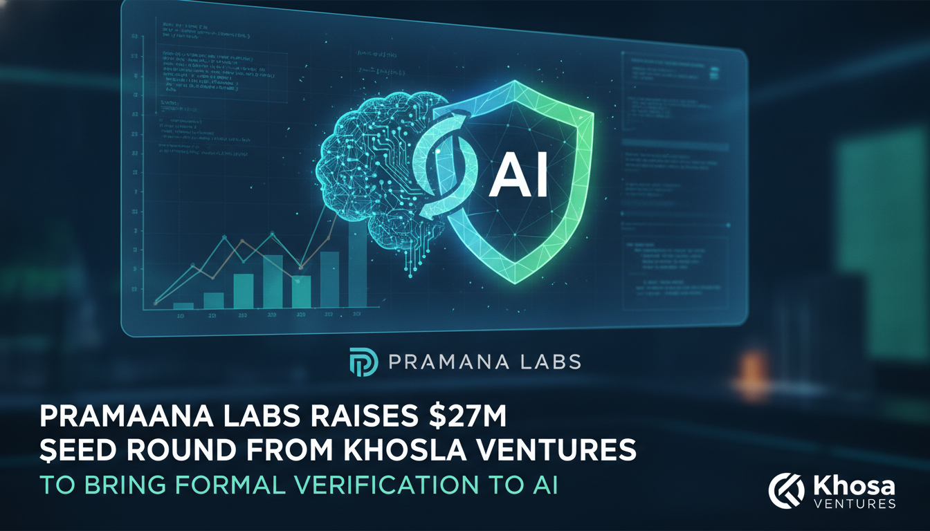 Pramaana Labs raises $27M seed round from Khosla Ventures to bring formal verification to AI