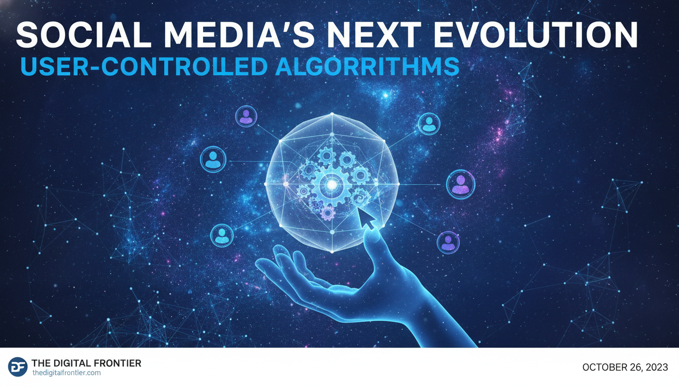 Social media’s next evolution: user-controlled algorithms