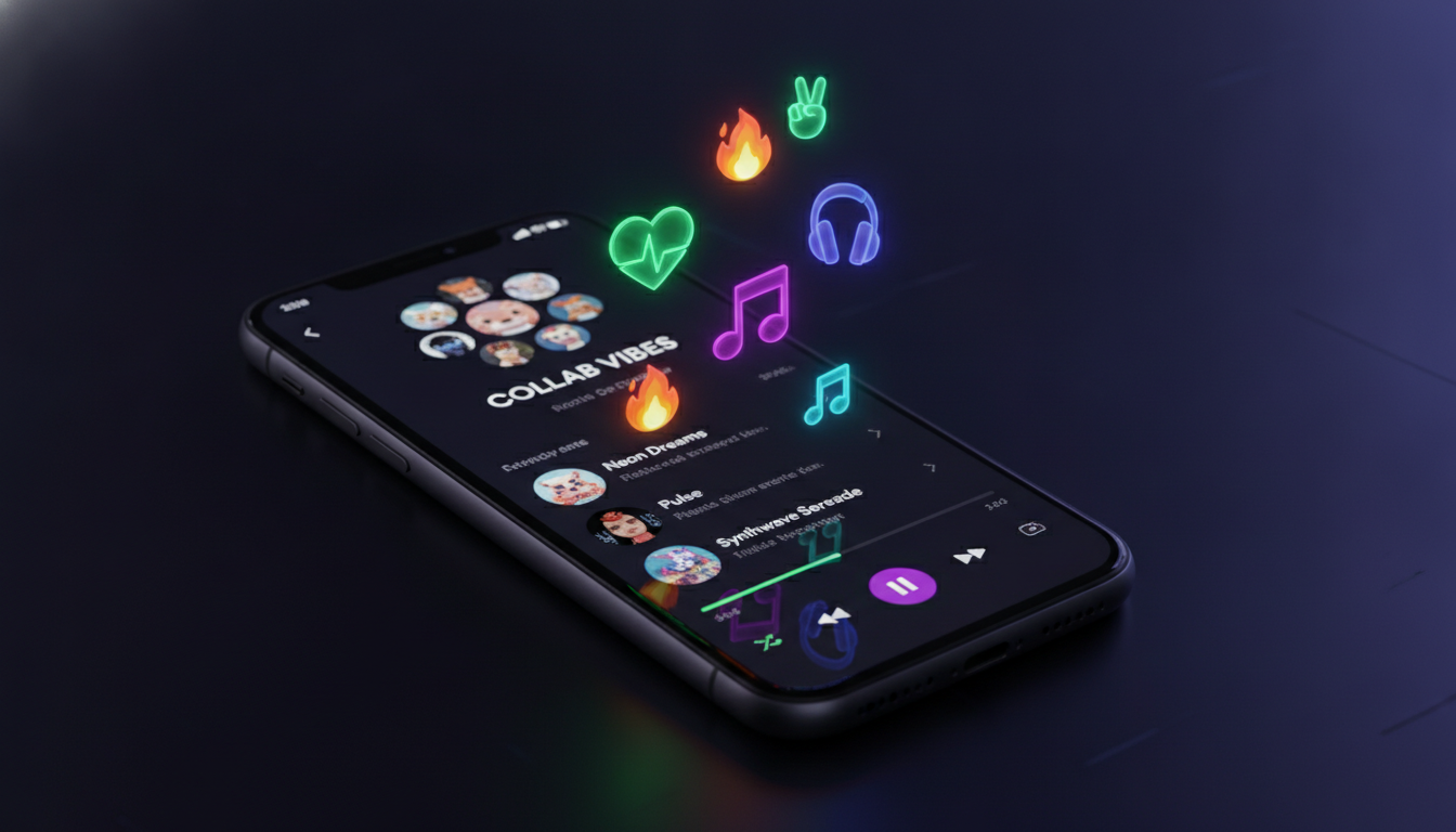 Spotify'dan Sosyal Etkileşim Adımı: Ortak Çalma Listelerine Emoji Tepkileri Geldi