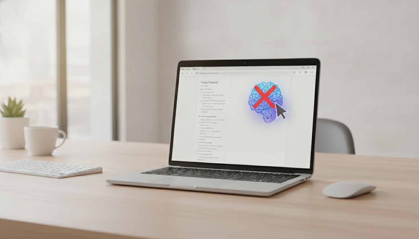 Google Docs'ta İstenmeyen Yapay Zeka Özellikleri Nasıl Kapatılır?