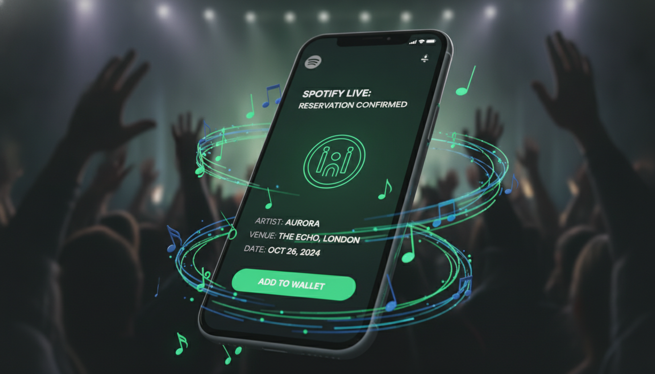 Spotify, Sadık Hayranlar İçin Özel Konser Bileti Rezervasyon Sistemini Başlatıyor