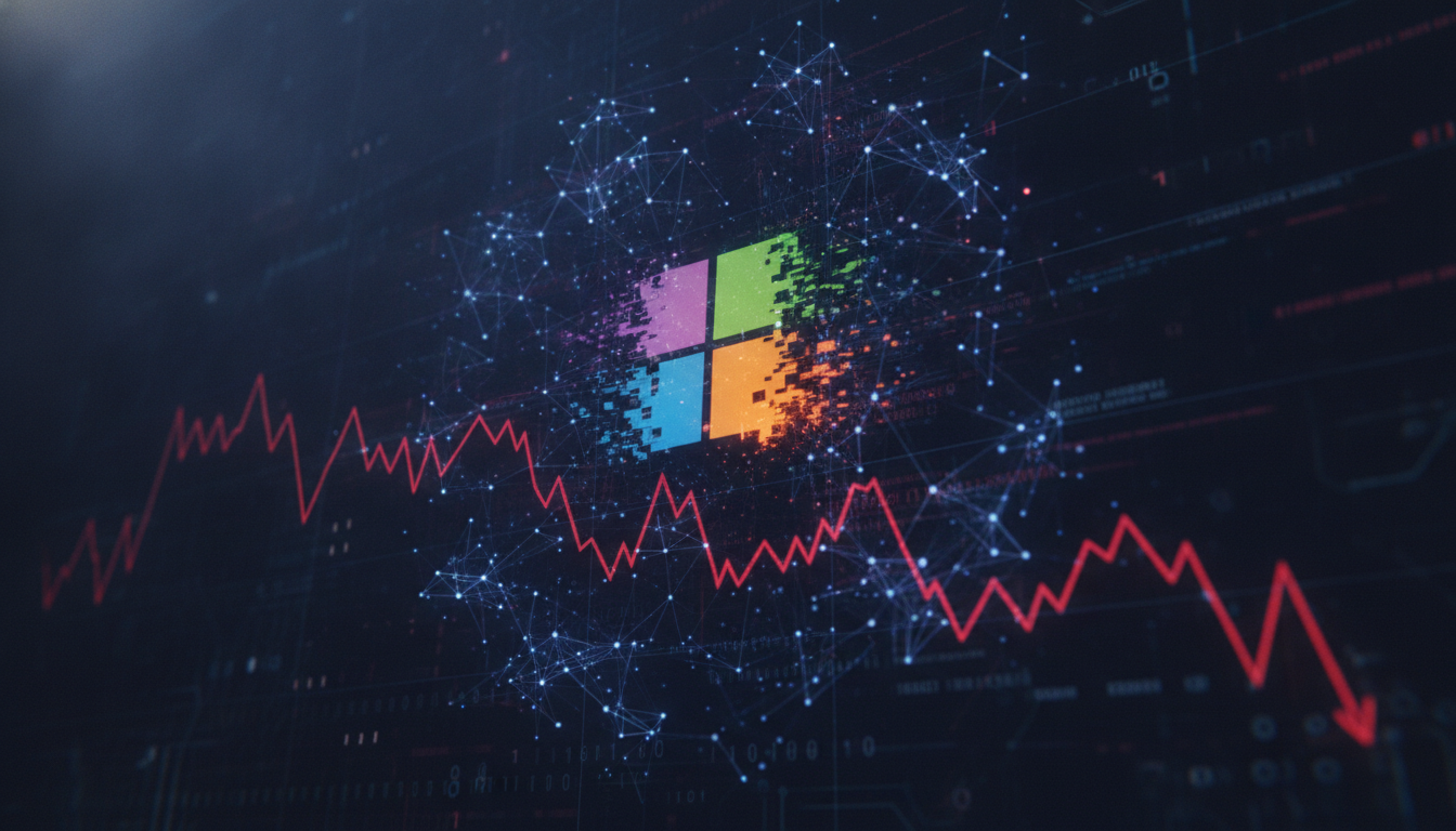 Microsoft'un Dev Yapay Zeka Yatırımları Davalık Oldu: Hisseler Düşüşte