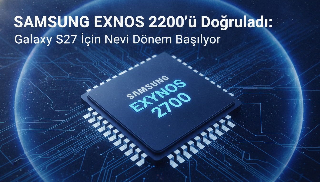 Samsung Exynos 2700’ü Doğruladı: Galaxy S27 İçin Yeni Dönem Başlıyor