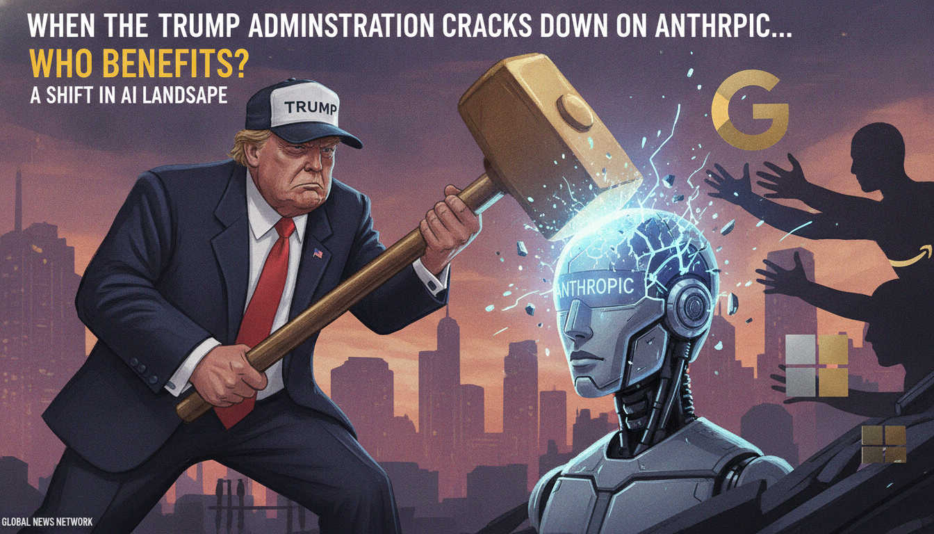 When the Trump administration cracks down on Anthropic, who benefits?