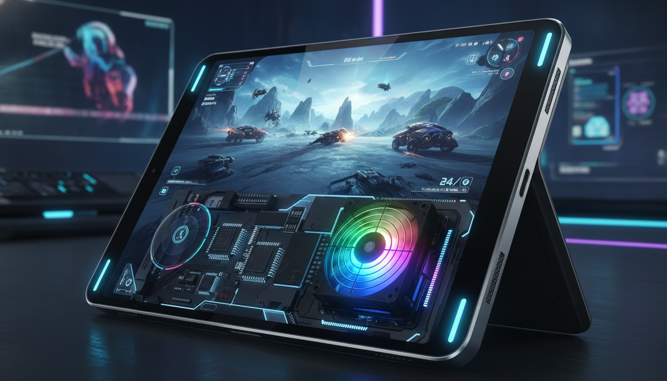 Red Magic Gaming Tablet 5 Pro Özellikleri Belli Oldu: Şeffaf Tasarım ve 185Hz Ekran