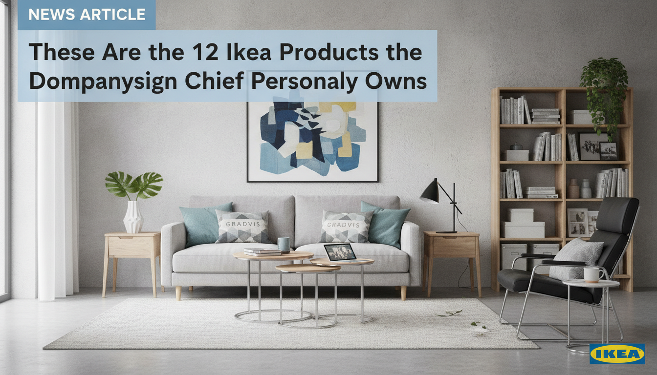 These Are the 12 Ikea Products the Company's Design Chief Personally Owns