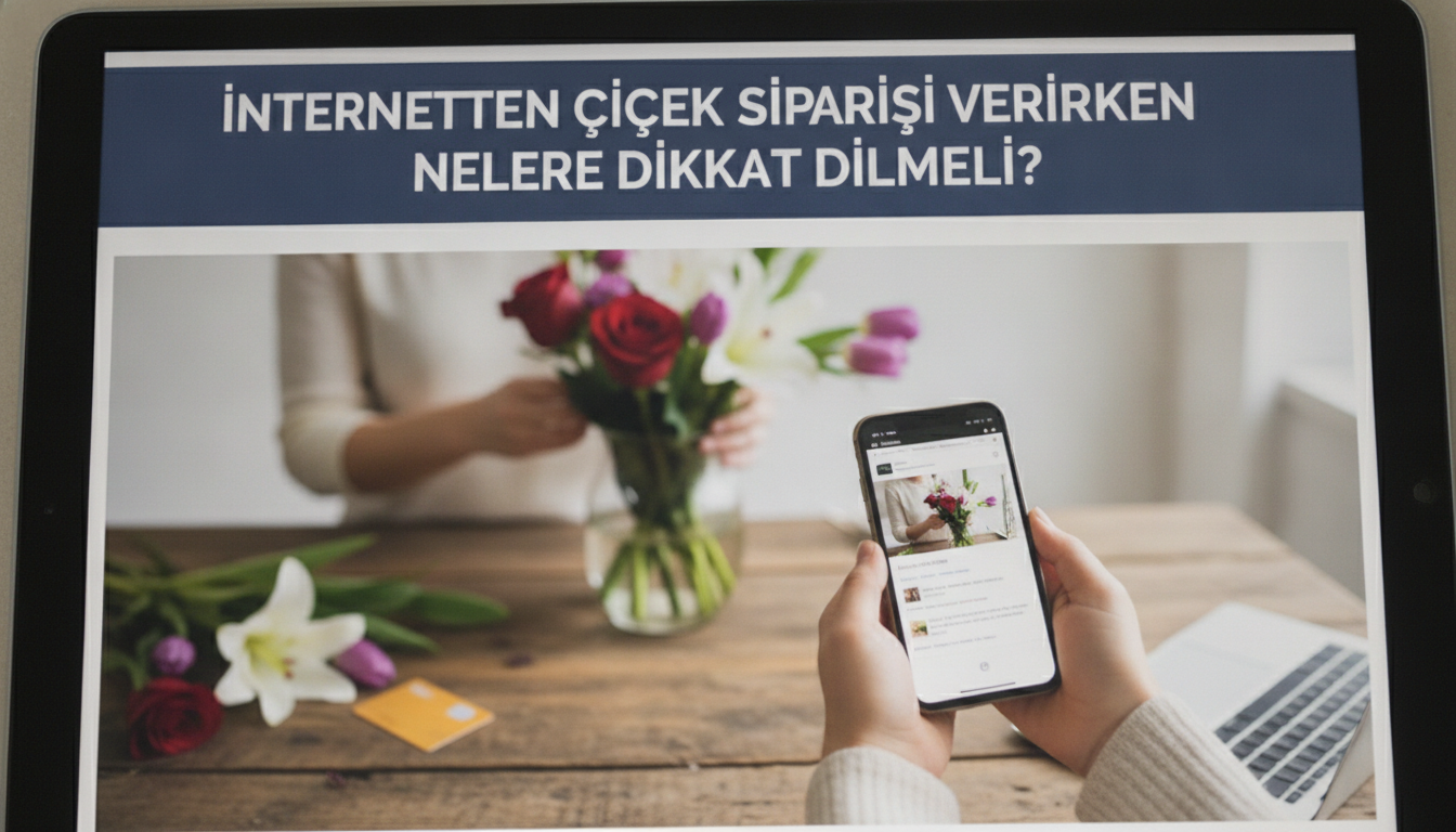 İnternetten Çiçek Siparişi Verirken Nelere Dikkat Edilmeli?