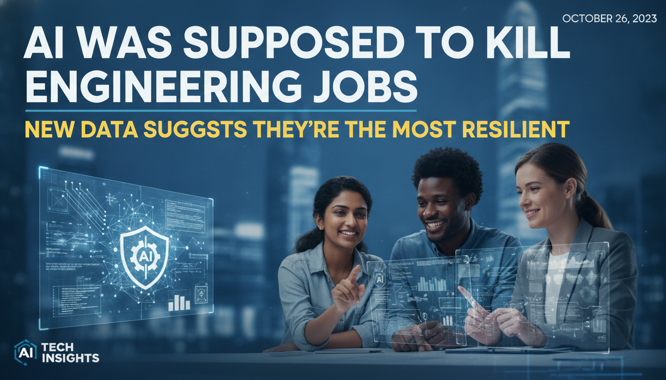 AI was supposed to kill engineering jobs, but new data suggests they’re the most resilient