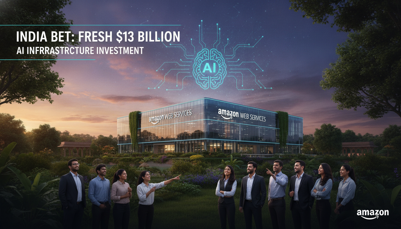 Amazon ups India bet with fresh $13B AI infrastructure investment