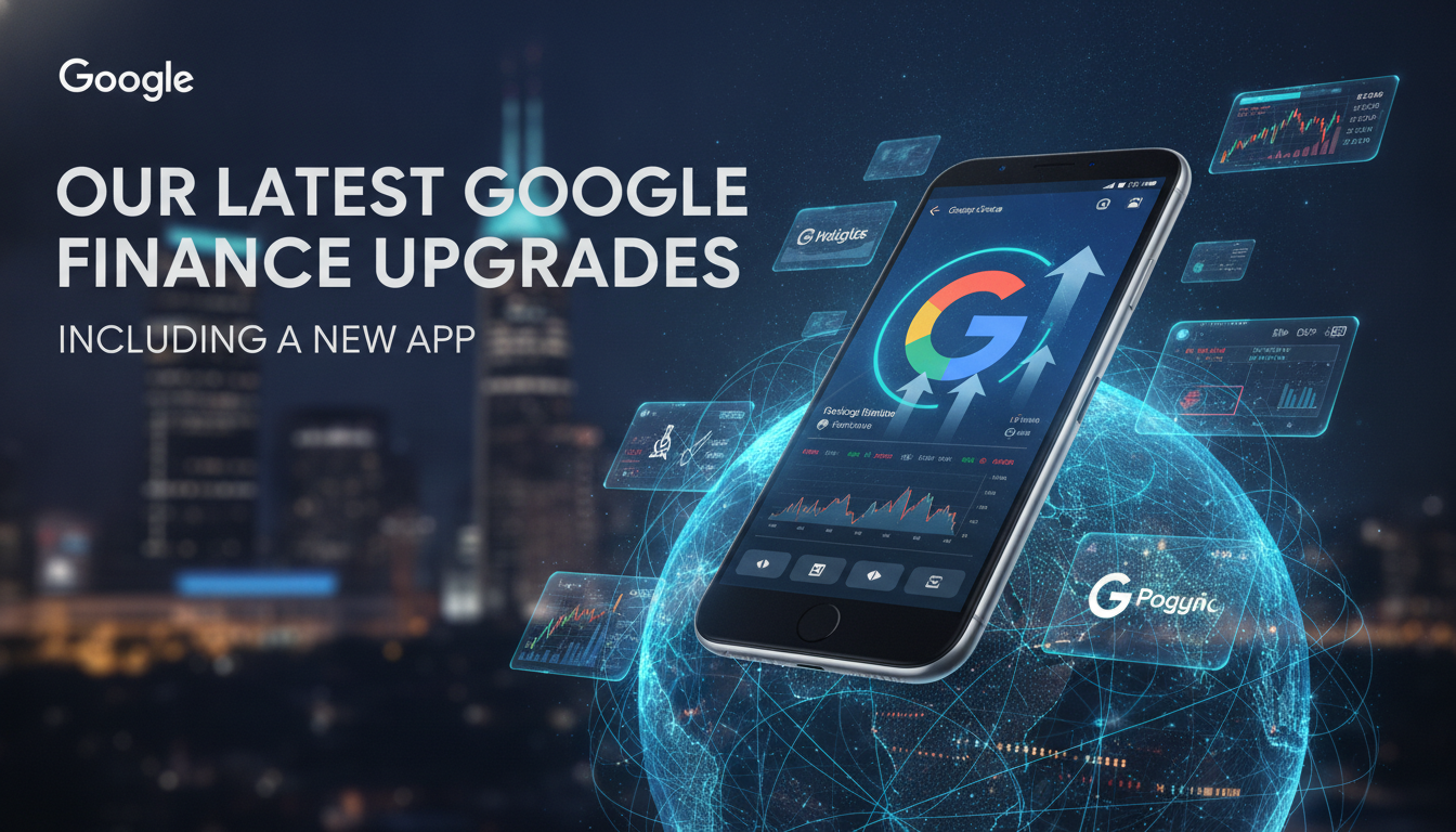 Our latest Google Finance upgrades, including a new app