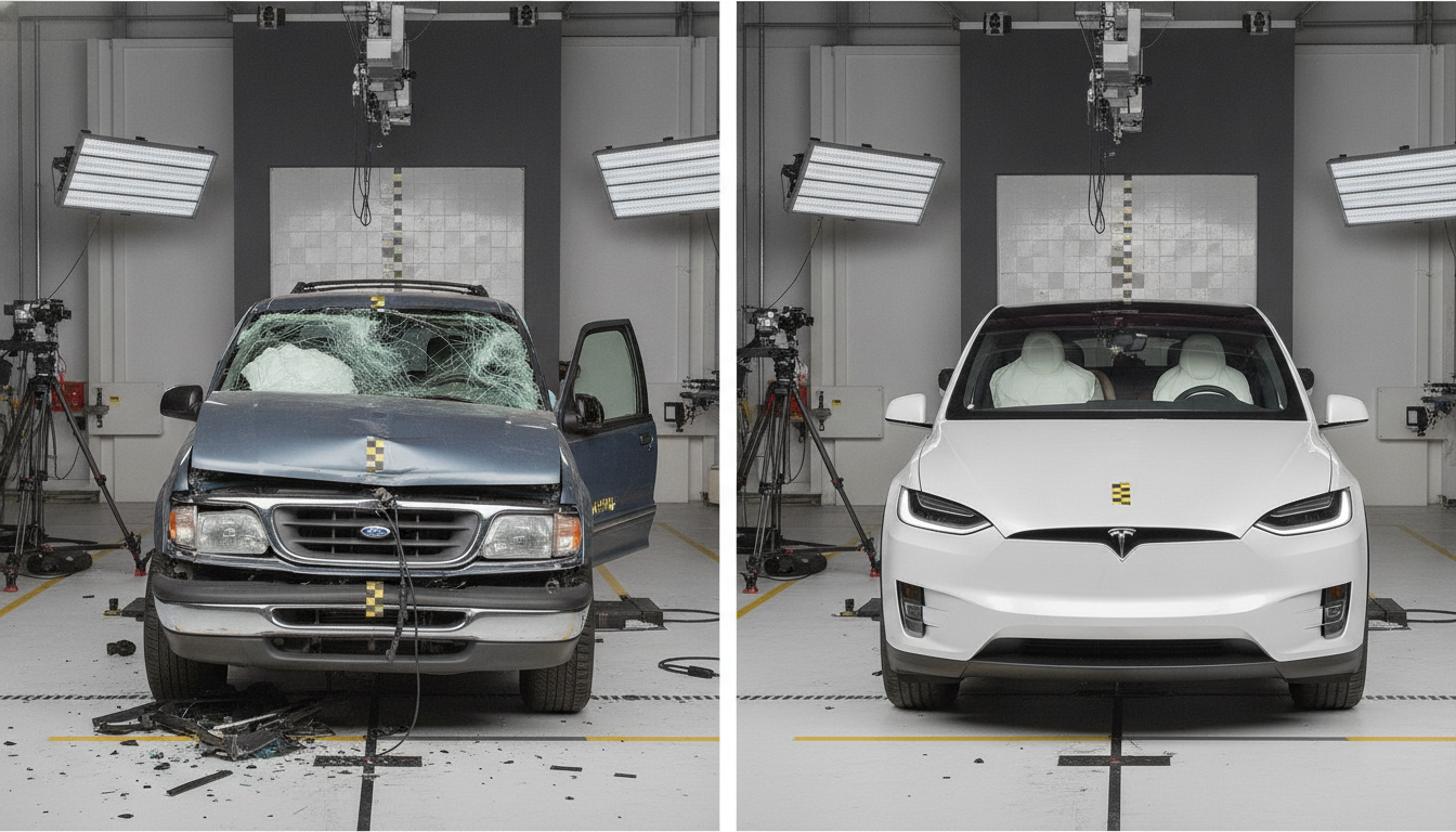 Otomotiv Güvenliğinde 30 Yıllık Evrim: 1996 ve 2026 Model Araçların Çarpışma Testi