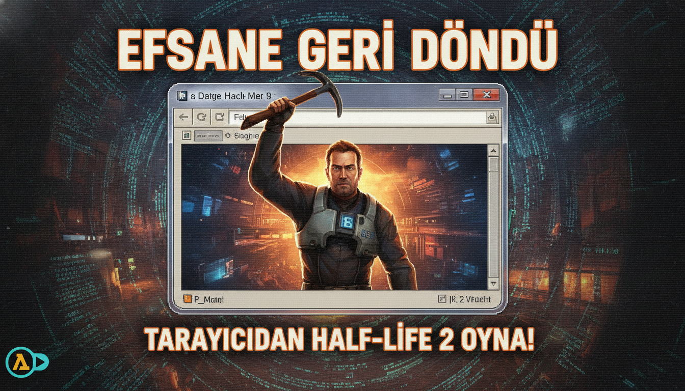Efsane Geri Döndü: Tarayıcıdan Half-Life 2 Oyna!