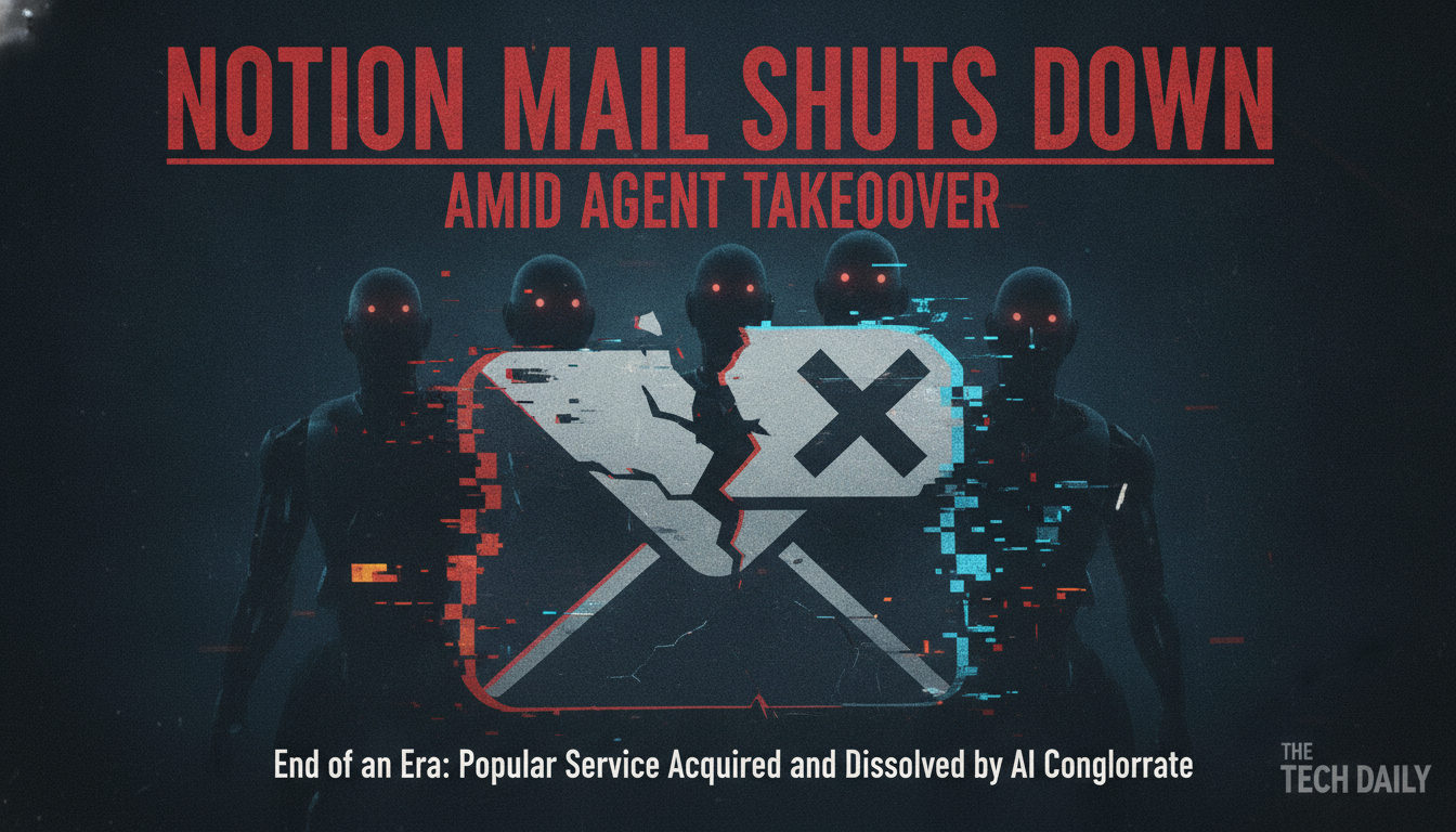 Notion Mail shuts down amid agent takeover