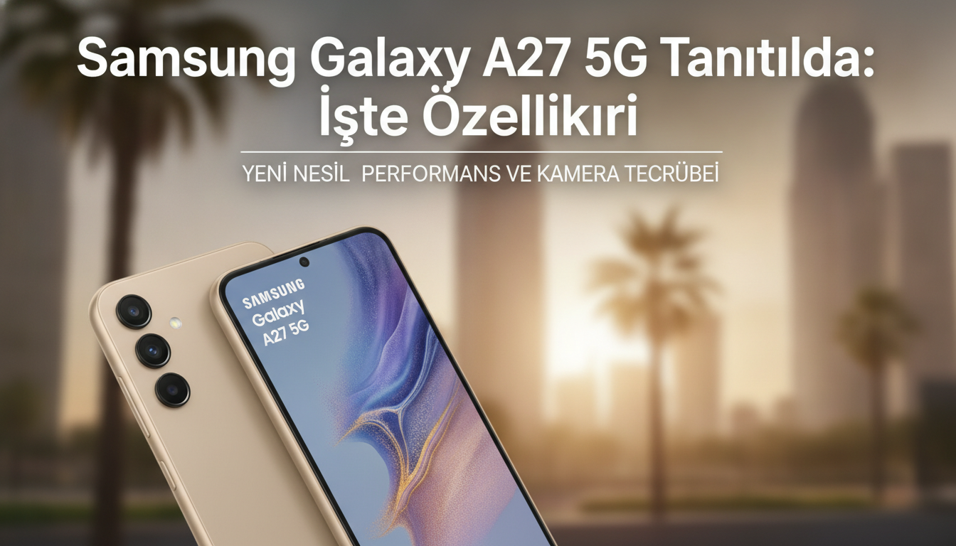 Samsung Galaxy A27 5G Tanıtıldı: İşte Özellikleri
