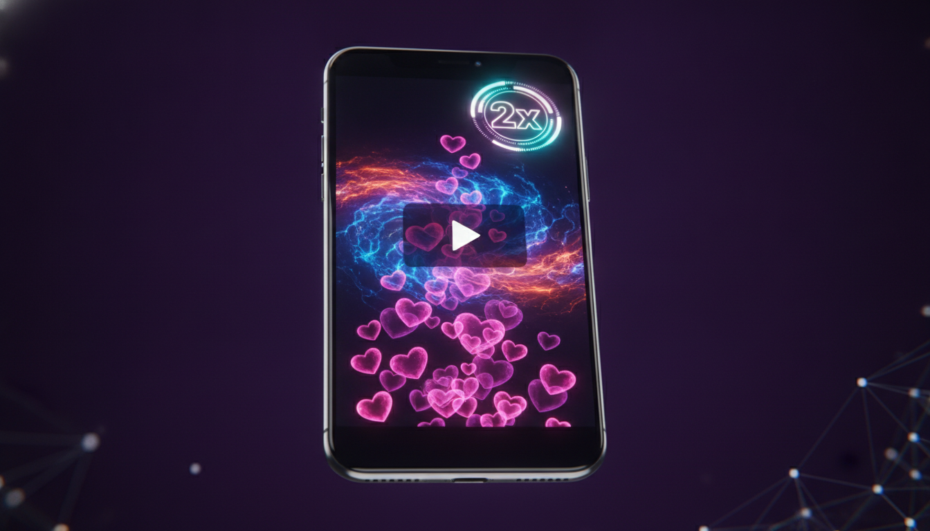 YouTube Shorts'a TikTok Benzeri Yeni Özellikler: Temiz Ekran ve 2x Hız