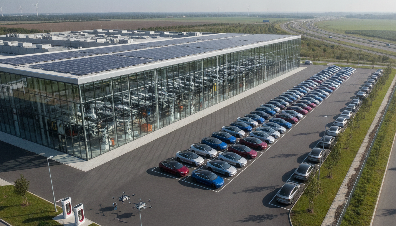Tesla Avrupa'da Vites Büyüttü: Berlin Gigafactory'de Üretim Kapasitesi Artıyor
