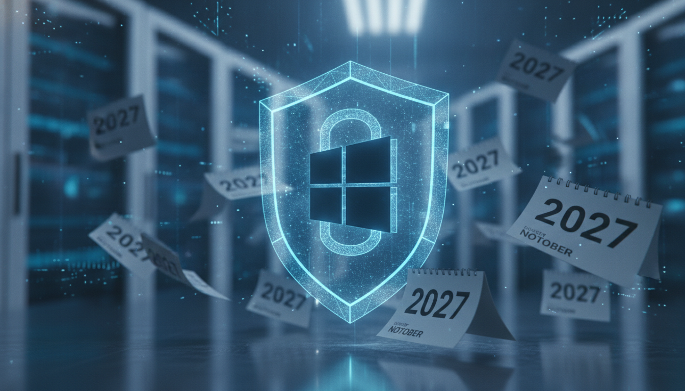 Microsoft, Windows 10 Genişletilmiş Güvenlik Desteğini 2027'ye Kadar Uzattı