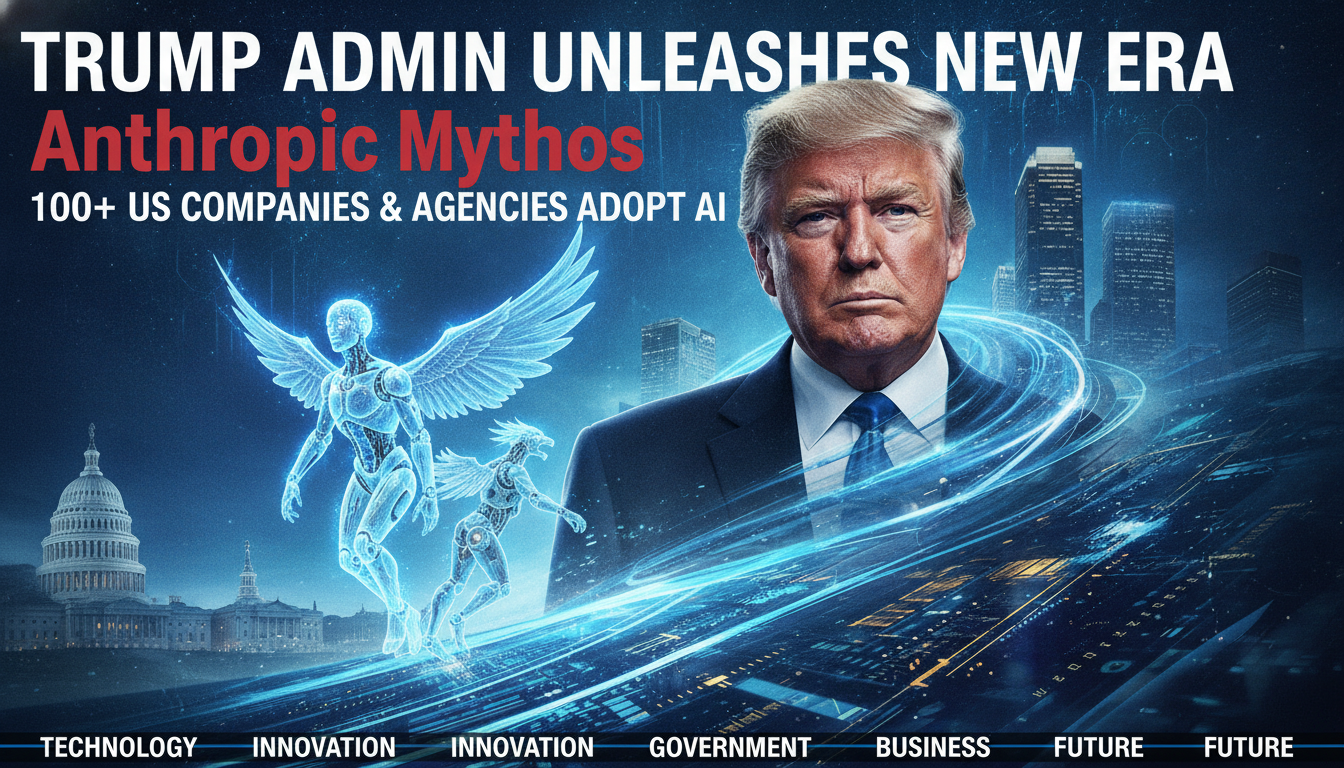 Trump Admin releases Anthropic  Mythos to be used by more than 100 US companies, agencies