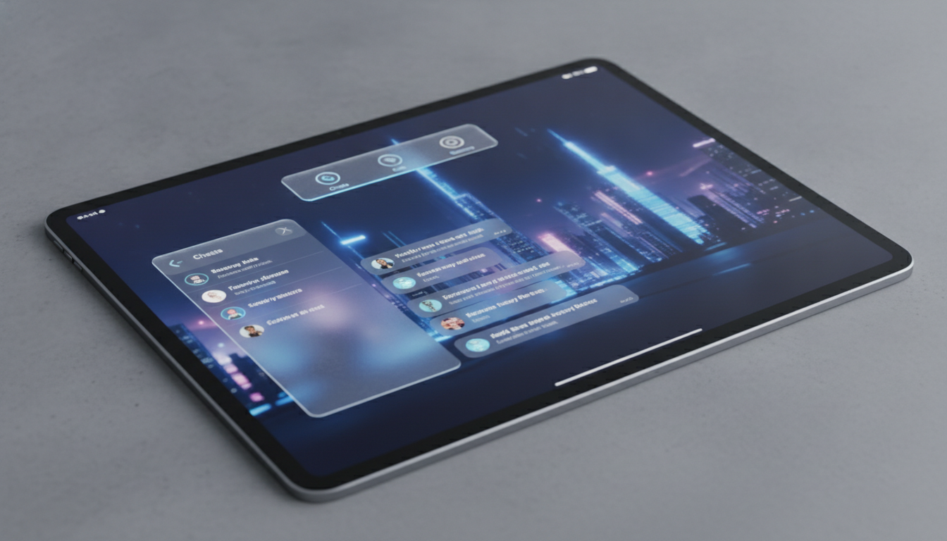 WhatsApp iPad Uygulamasına 'Liquid Glass' Tasarımı Geliyor