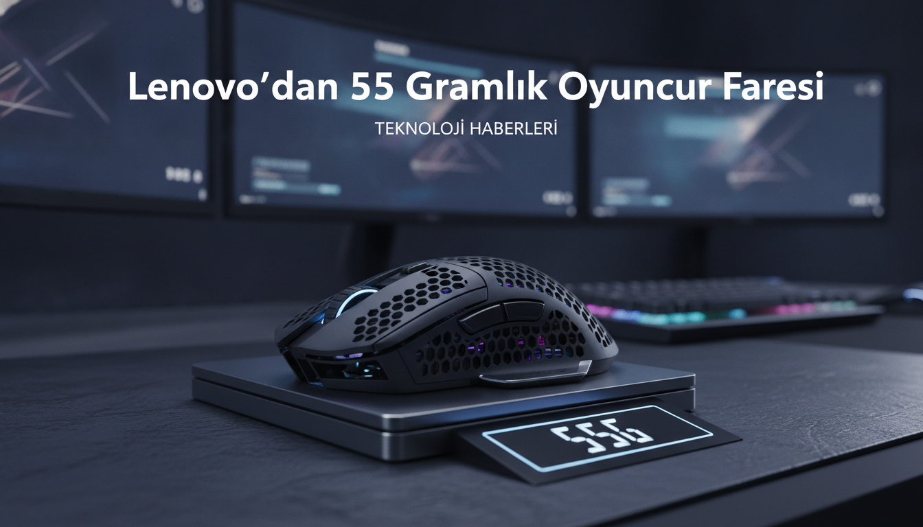 Lenovo’dan 55 Gramlık Oyuncu Faresi