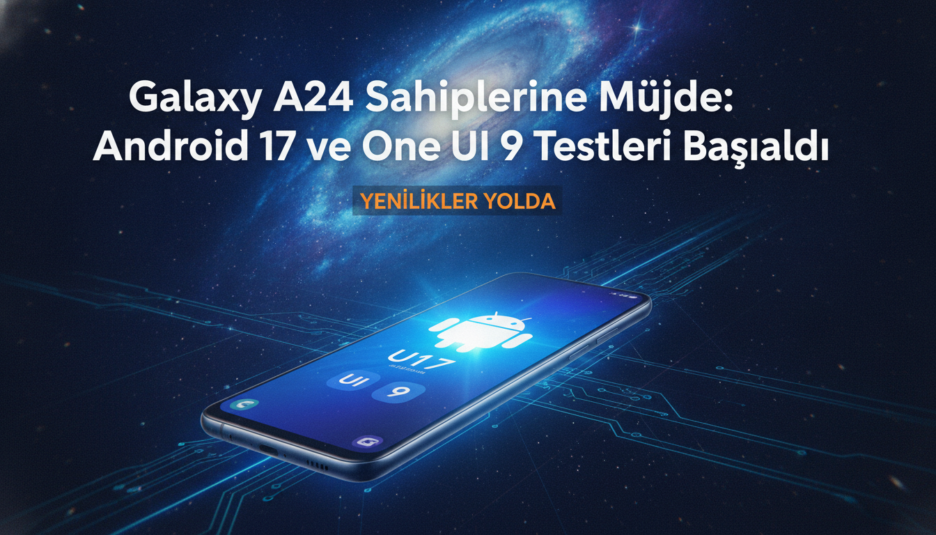Galaxy A24 Sahiplerine Müjde: Android 17 ve One UI 9 Testleri Başladı