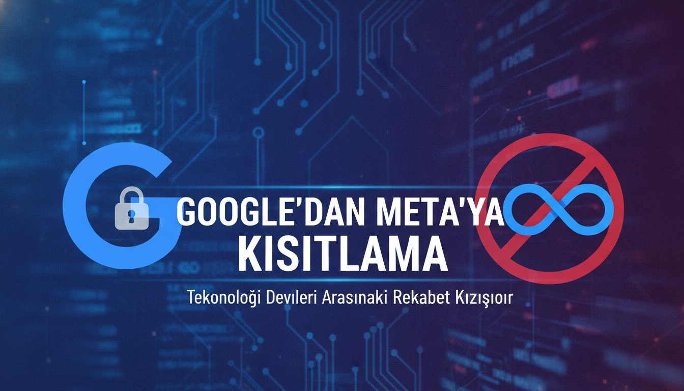 Google’dan Meta’ya Kısıtlama