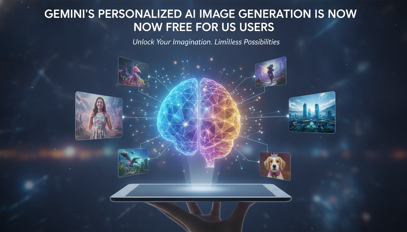 Gemini’s personalized AI image generation is now free for US users