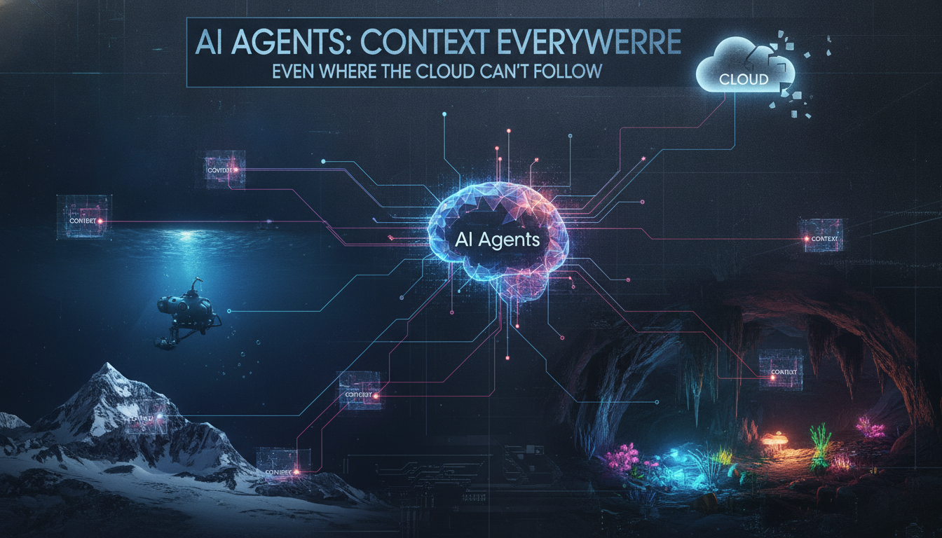 AI agents need context everywhere they run, even where the cloud can't follow