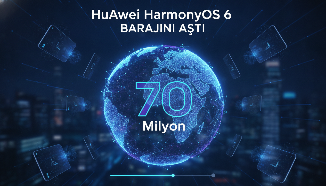 Huawei HarmonyOS 6 70 Milyon Barajını Aştı