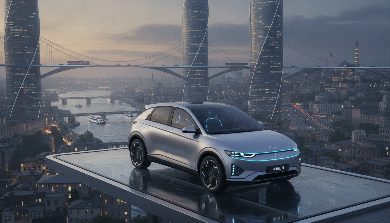 Türkiye'de Üretilecek Hyundai IONIQ 3'ün Standart Versiyonu ve Teknik Özellikleri Tanıtıldı