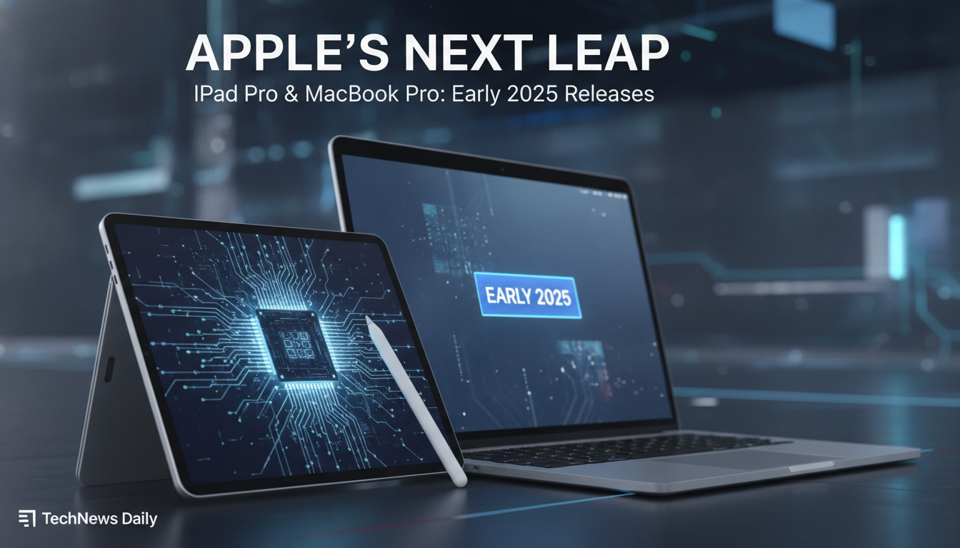 Apple is reportedly planning new iPad Pro and MacBook Pro releases early next year