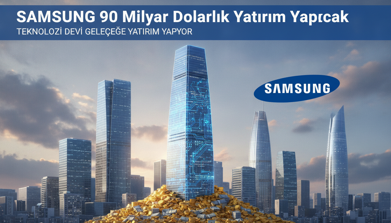 Samsung 90 Milyar Dolarlık Yatırım Yapacak