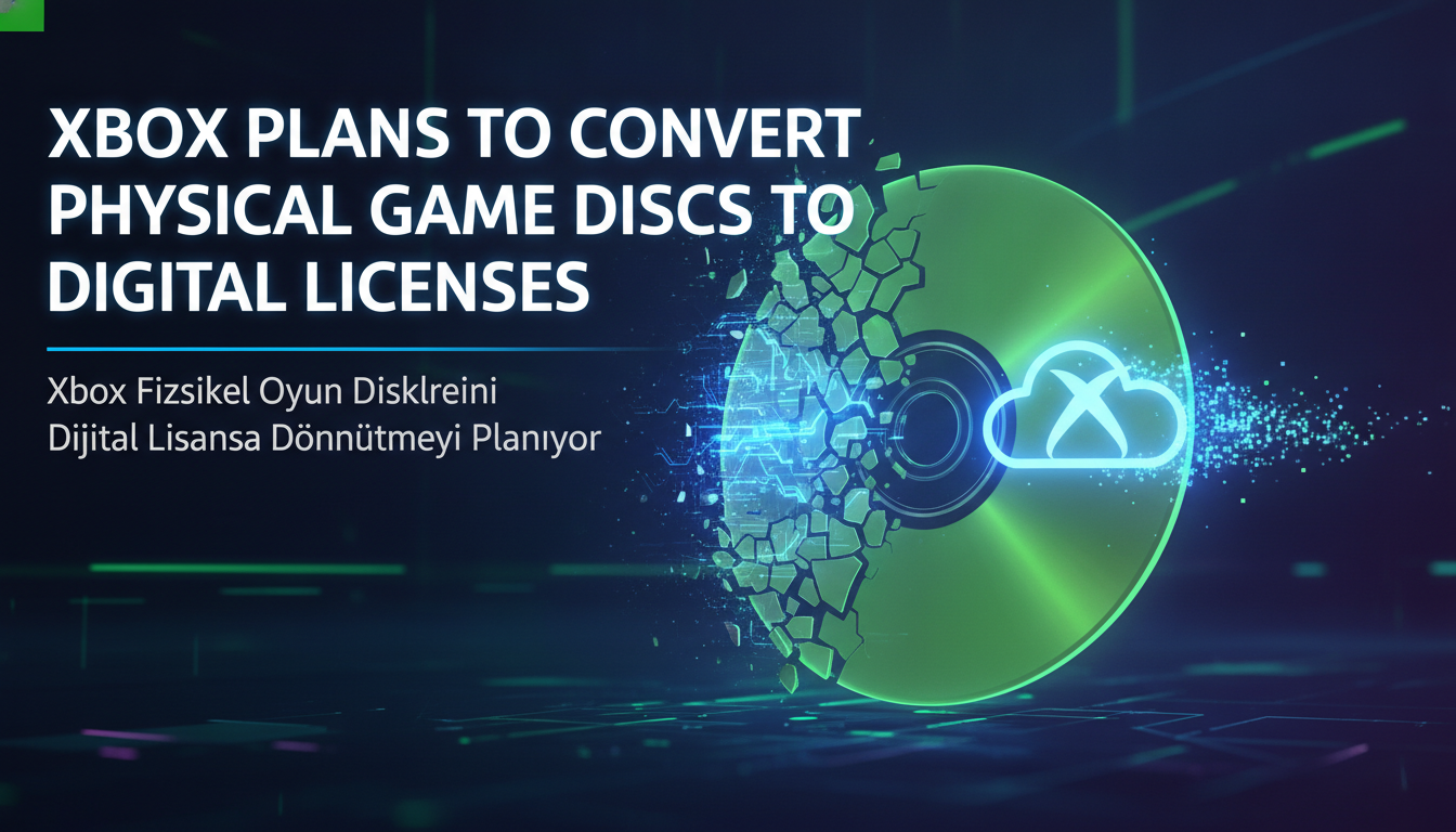 Xbox Fiziksel Oyun Disklerini Dijital Lisansa Dönüştürmeyi Planlıyor