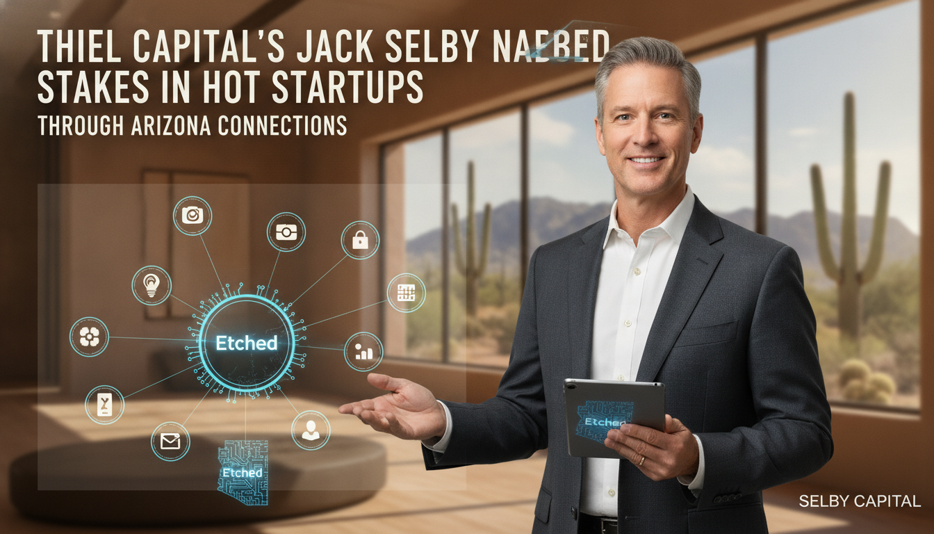 Thiel Capital’s Jack Selby nabs stakes in hot startups like Etched through Arizona connections