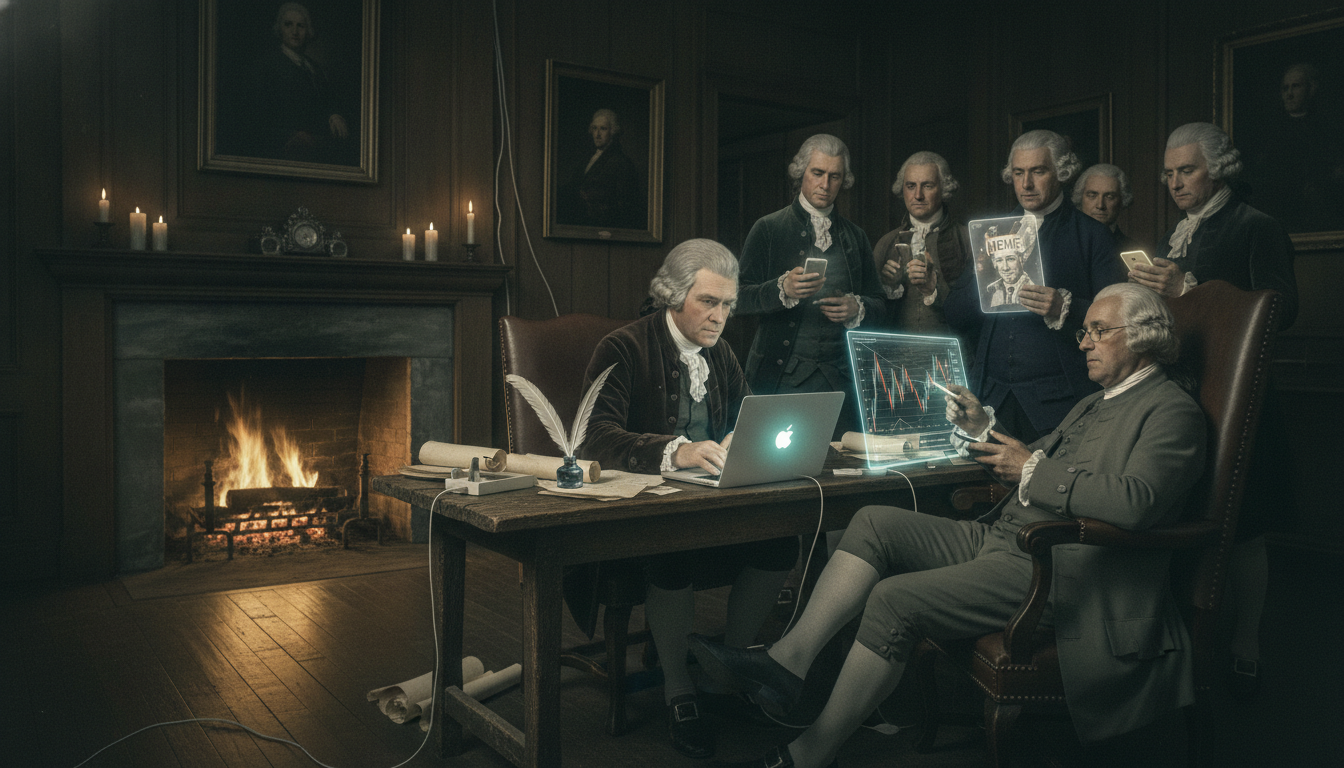 Google'dan 1776 Temalı Reklam: Kurucu Babalar Workspace ve Yapay Zeka Kullansaydı?