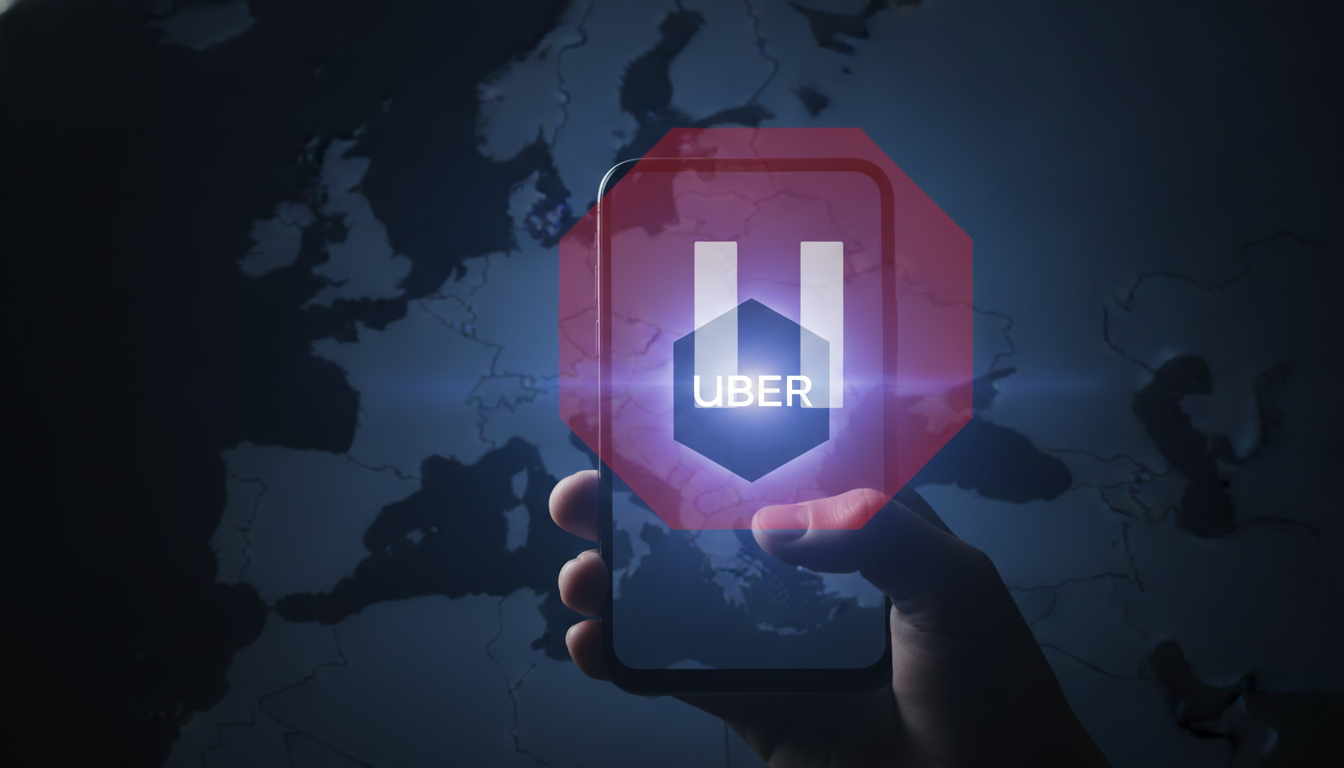 Uber'ın Avrupa'daki Büyüme Planları Yavaşlıyor: 5 Ülke Askıya Alındı