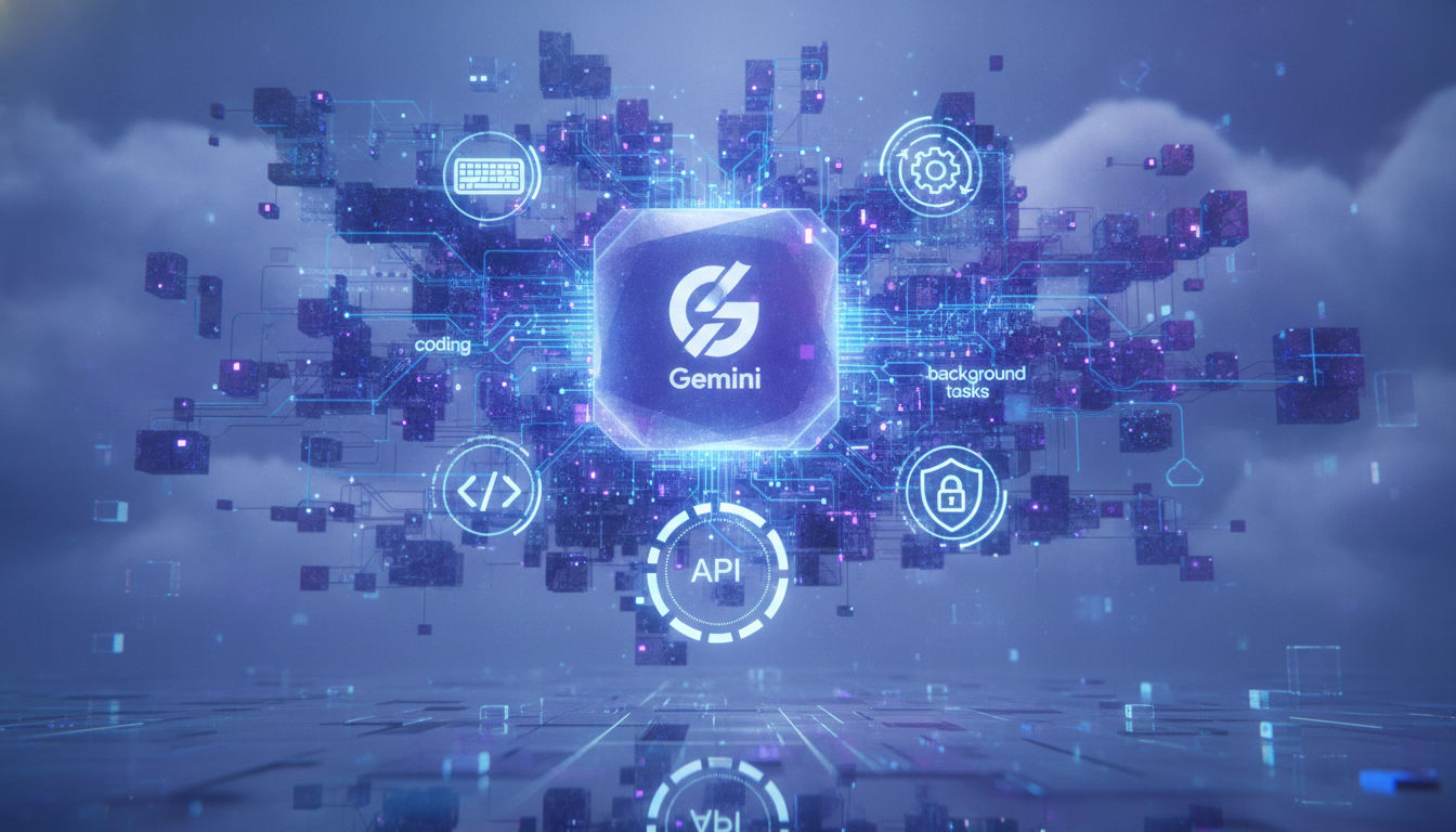 Gemini API'de Yönetilen Ajanlar Genişliyor: Arka Plan Görevleri ve Uzak MCP Desteği