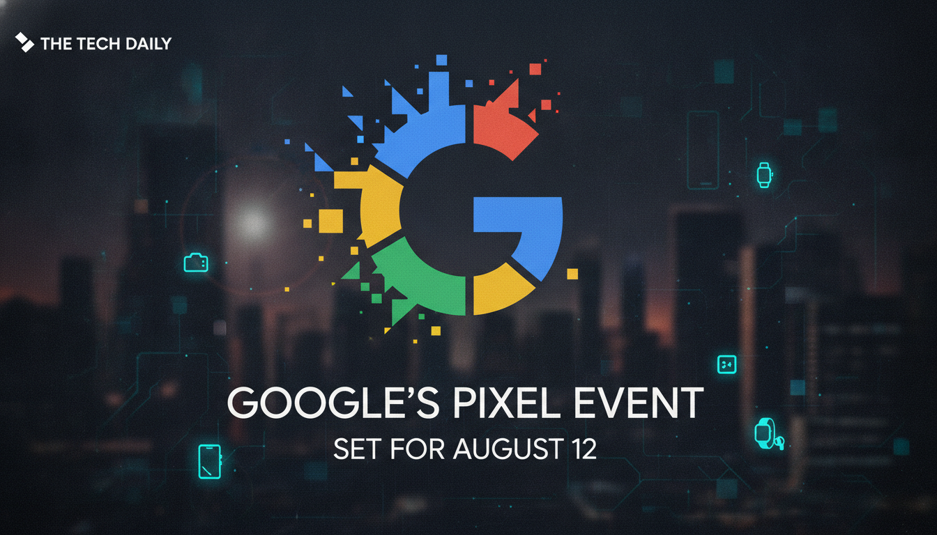 Google’s Pixel event is set for August 12