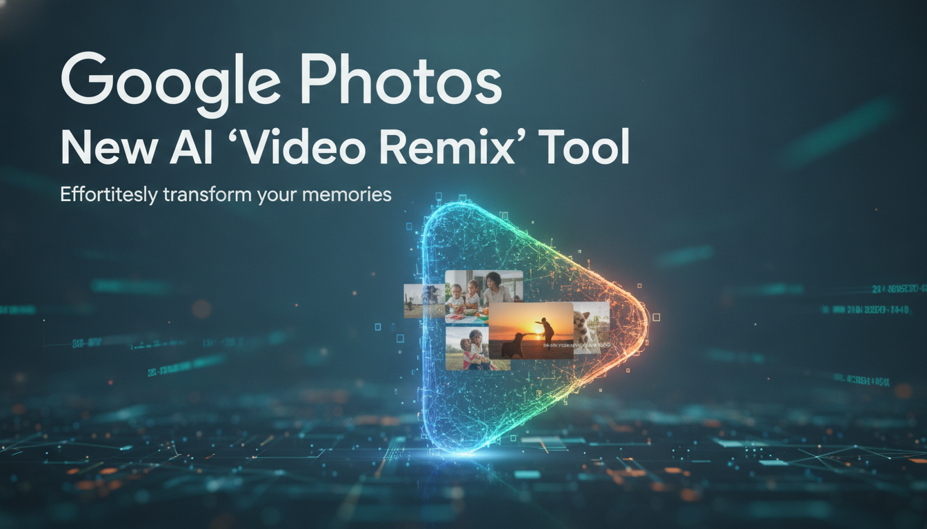 Google Photos adds a new AI ‘Video Remix’ tool