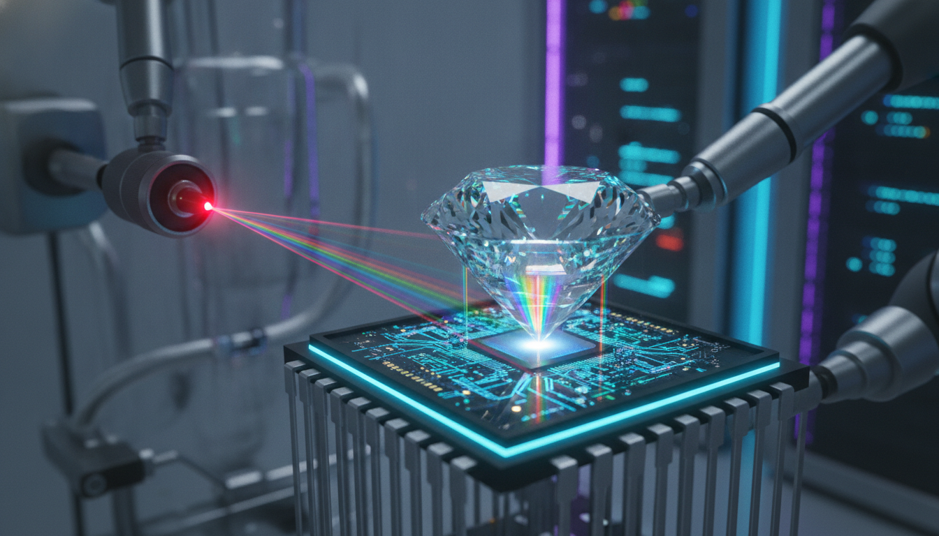 QuantumDiamonds, Çip Üretimini Hızlandırmak İçin AB Destekli 76 Milyon Euro Fon Aldı