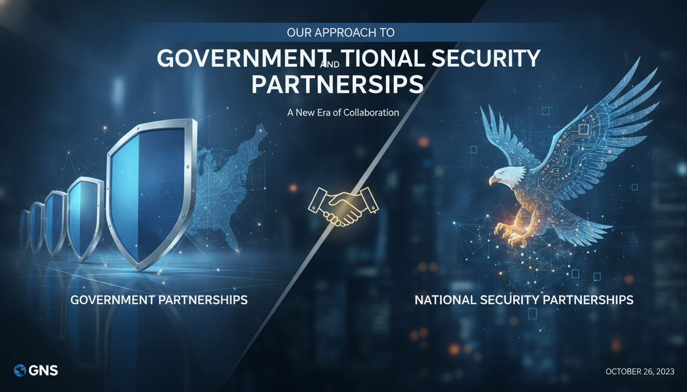 Our approach to government and national security partnerships